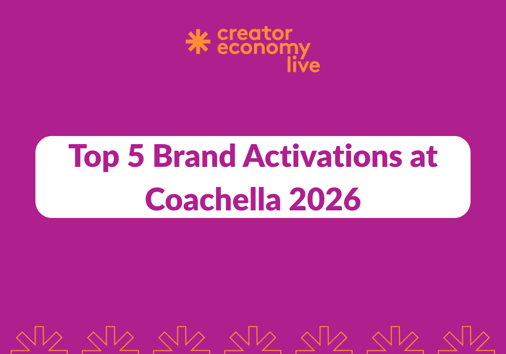 An image of the blog title: Top 5 Brand Activations at Coachella 2026