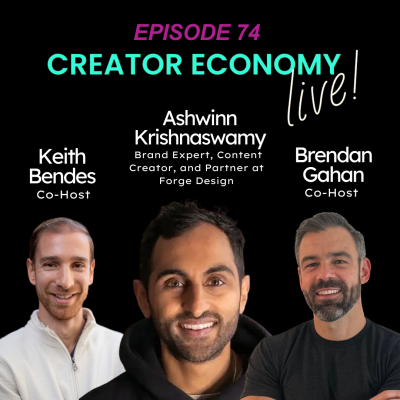 Episode 74: Creator Meets Strategist: Ashwinn Krishnaswamy on Branding, Monetization, and Growth 